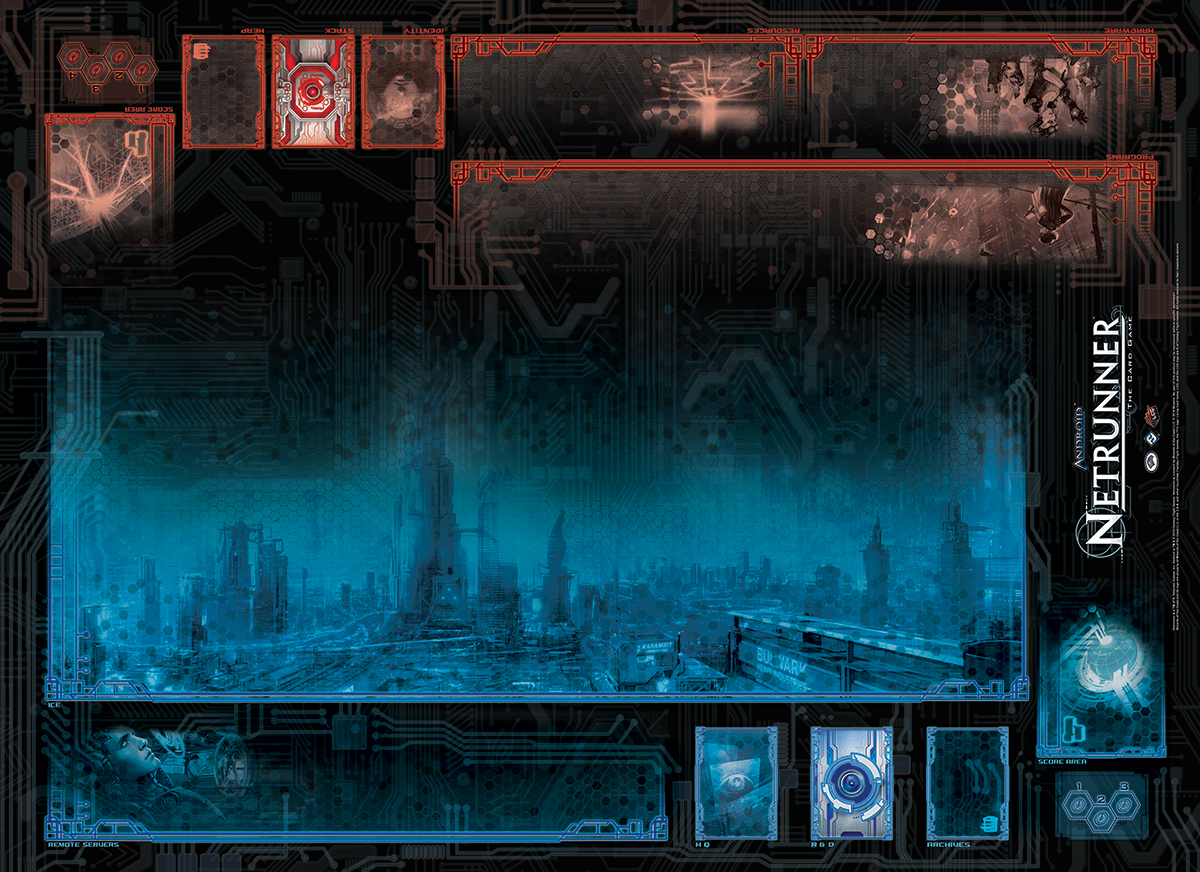 Android: Netrunner gamemat